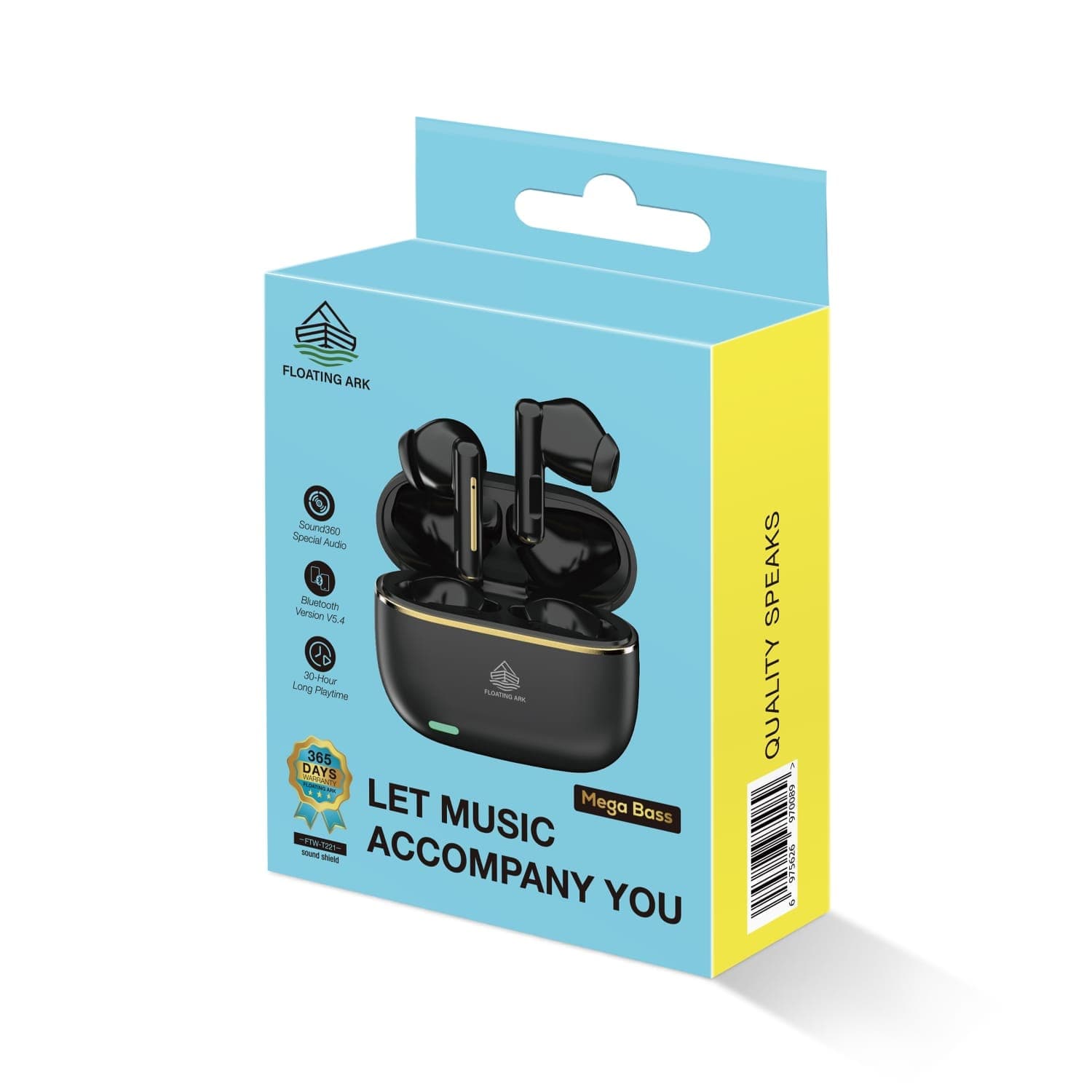 Floating Ark Mega Bass Earbuds