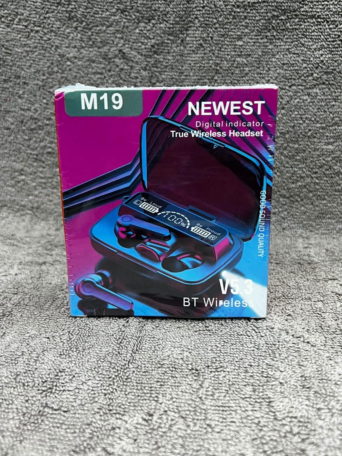 M19 V5. 3 earbuds