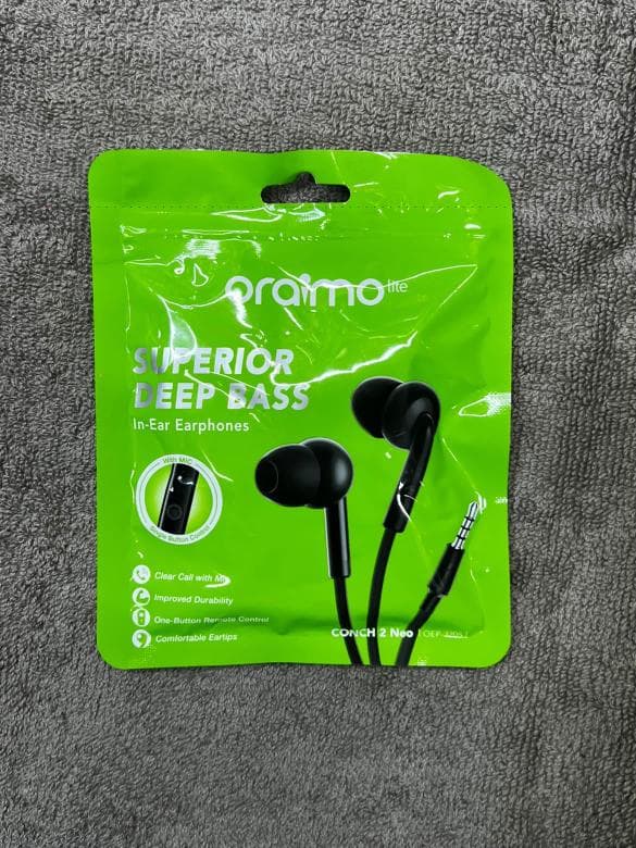 Oraimo Superior Bass Earphones