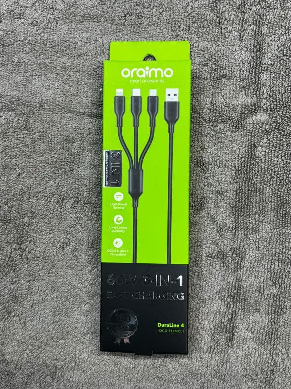 Oraimo 3 in 1 cable