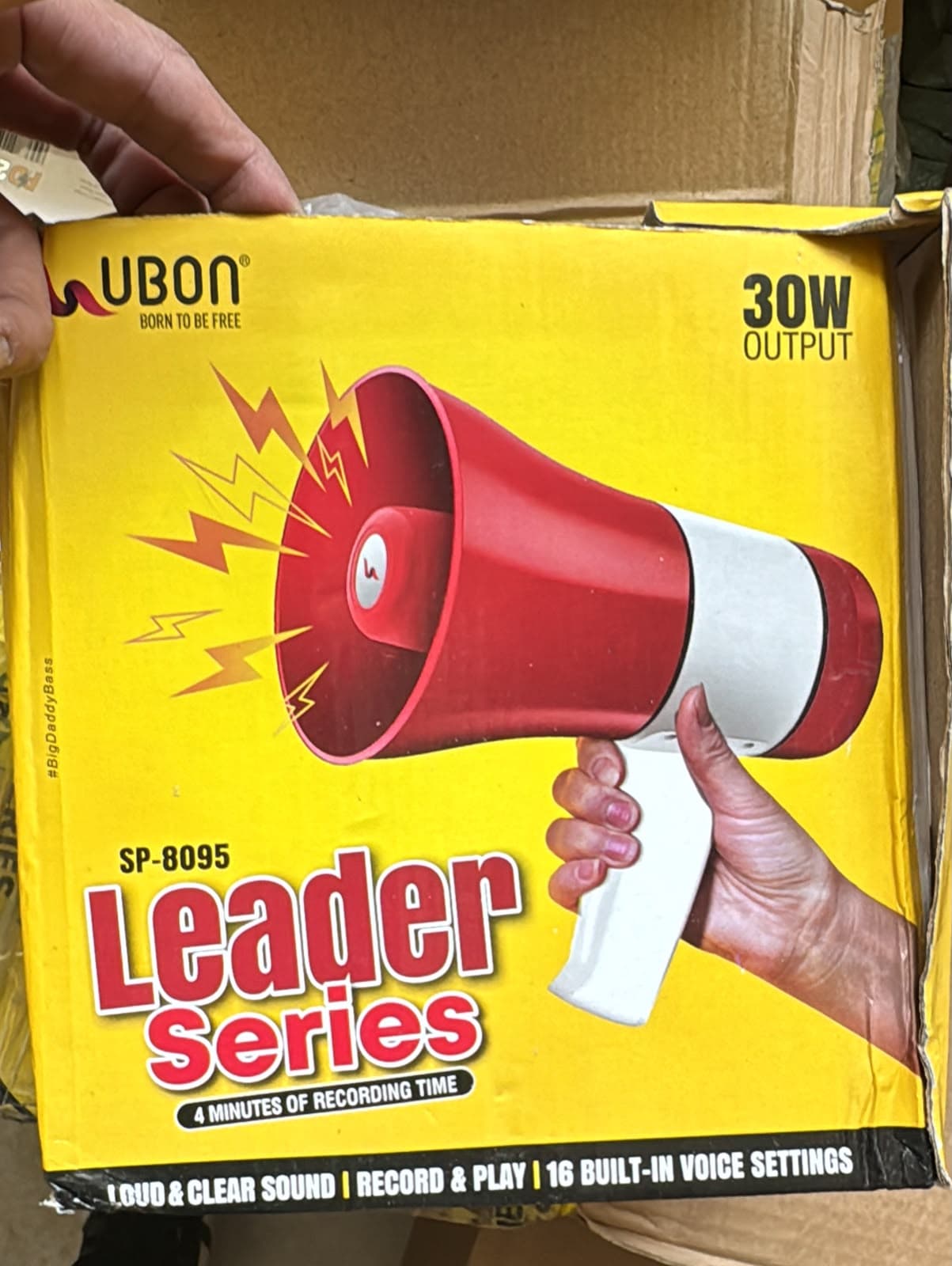 Ubon SP-8095 Recorder Speaker